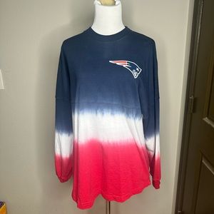 Ombré Patriots Super Bowl Long Sleeve